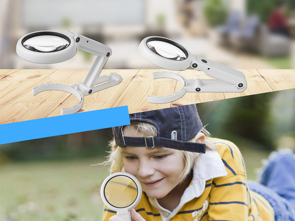 Stolní svítidlo 5x 11x 8 led usb foldable