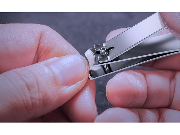 Tăietor de unghii tăietor de unghii oțel puternic manichiură crom