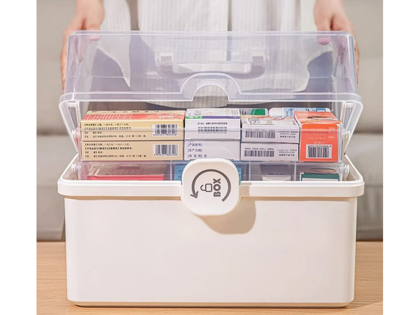 Léky organizér kontejner box lékárna velký box na zip