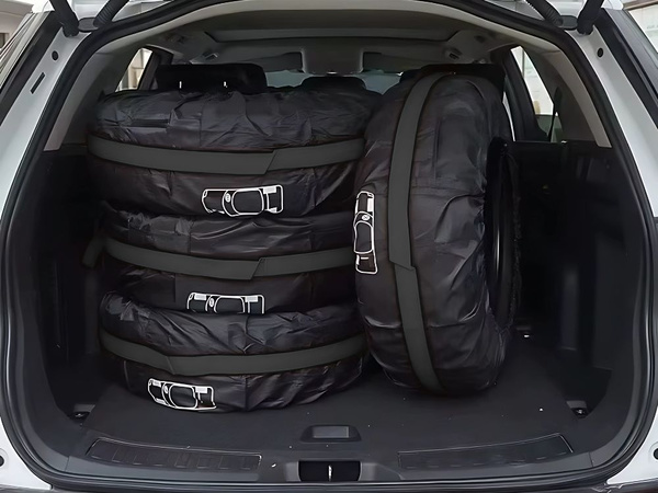 Kryty na pneumatiky diskov kolies 13-17 palcov sada 4ks vodotesné s rukoväťou