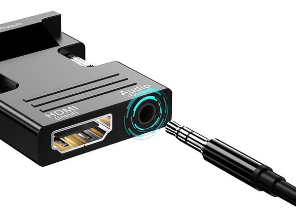 Átalakító adapter hdmi-ről vga d-sub audio-ra