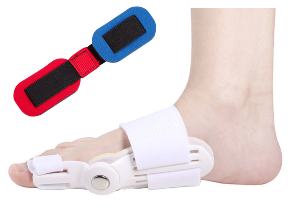 Orthèse d'orteil hallux valgus 2 pièces stabilisateur expanseur