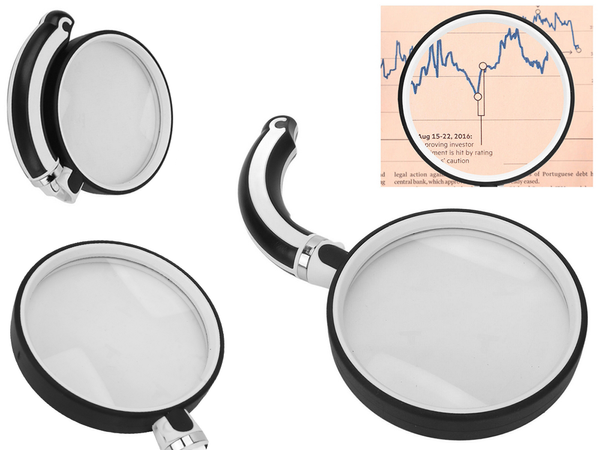 Lupa klasyczna szkło powiększające składana 70mm