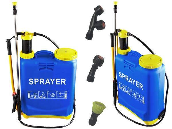 Mugursomas spiediena smidzinātājs dārza rokas smidzinātājs lance 20l