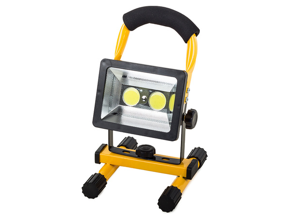 Portrait halogen 2 x led cob 30w batteri
