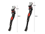 Bicicletă stand picior reglabil biciclete picior spate lateral aluminiu