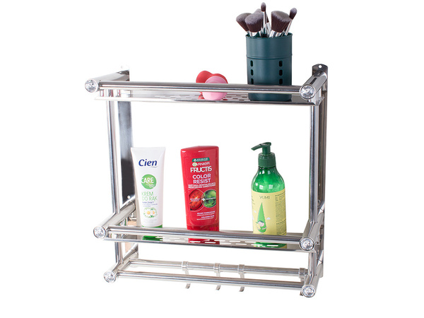 Bathroom shelf hanging organiser for shower 2