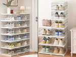 Shoe rack shoe organizer storeroom cabinet rack 5 levels large