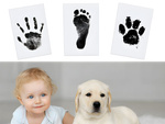Baby hand and foot print kit safe ink for infants