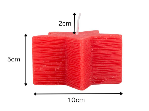 Christmas scented star candle christmas scented candle