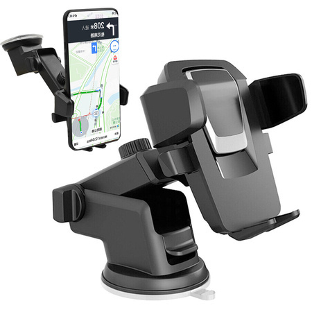 Auto turētājs telefonam, vējstiklam, kabīnei, stiprs