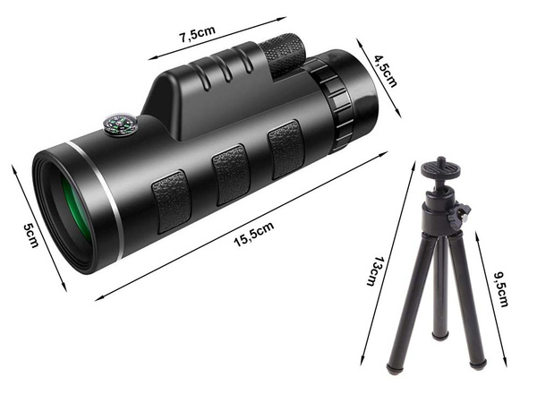 Telescope monocular phone tripod 40x60