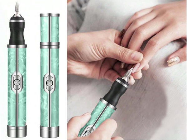 Fraiseuse à ongles manucure pédicure set de fraises batterie rechargeable usb