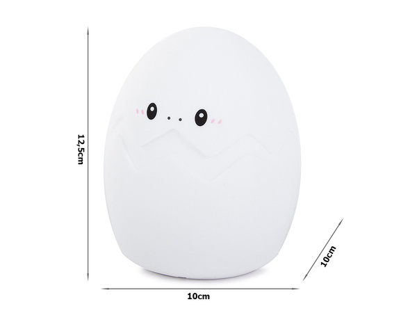 Veilleuse enfant led egg rgb touch usb