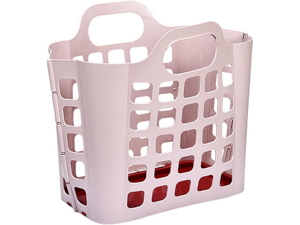 Ostukorv plastikust kokkupandav pesukorv suur