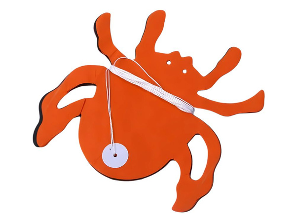 Dekoratív füzér halloween tök/pók papír hosszú 3 méteres dekorációs füzér