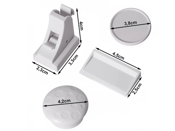 Magneetiline mööbelimööbel lastele 10 tk.