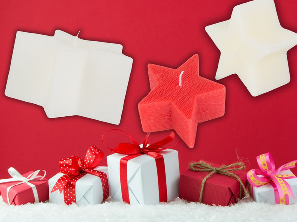 Weihnachtliche duftkerze sterne weihnachtliche duftkerze