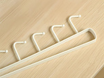 Küche hängende rack weiss metall 6 haken für utensilien haken