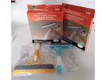 Rakel fensterwaschanlage mit waschbürste kabinenbrause