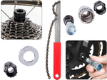 Kit de herramientas para bicicleta llave de biela cadena piñón libre