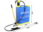 Backpack pressure sprayer garden hand sprayer lance 16l
