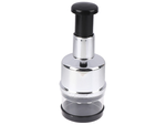Vegetable and fruit chopper for garlic hand chopper shredder container