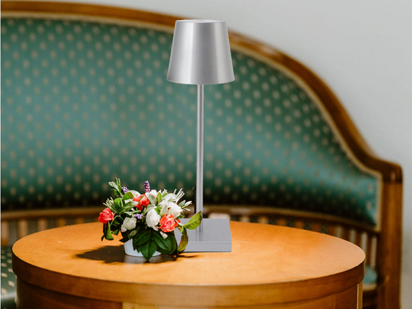 Namizna nočna svetilka na dotik 3-stopenjska visoka brezžična usb