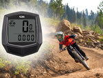 Ūdensizturīgs velosipēdu spidometrs ar lcd