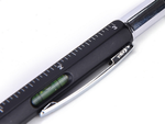 Multifunction pen screwdriver multitool 6in1 spirit level clip