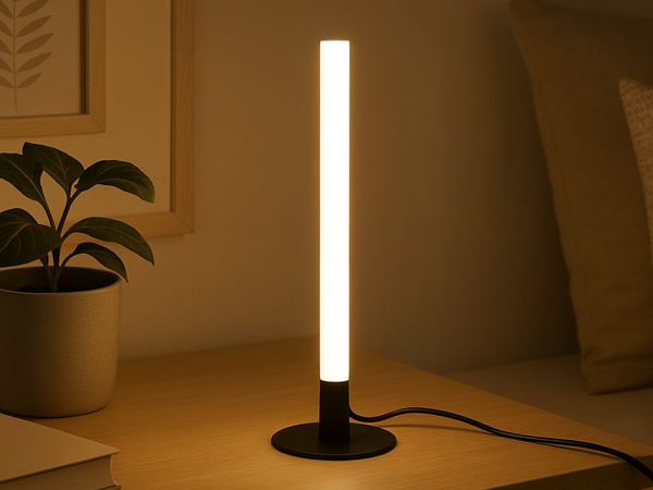 Lampă decorativă modernă cu led de 40 cm pentru birou sau podea, cu 3 abat-jour