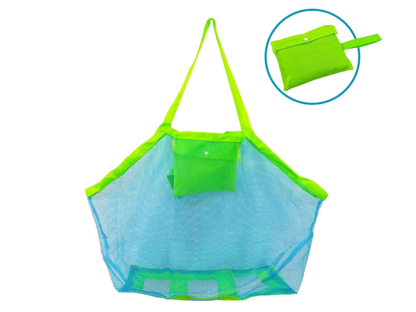 Sac de plage shopping jouets de plage léger xxl sac grand filet