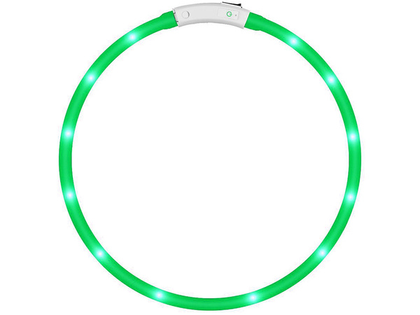Led osvetlenie pre psy a mačky vodotesné nastaviteľné 47cm usb