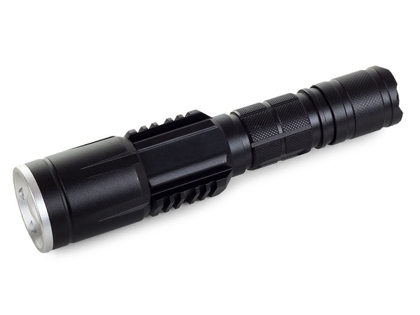 Taktinis bailong usb led cree xm-l3-u3 žibintuvėlis