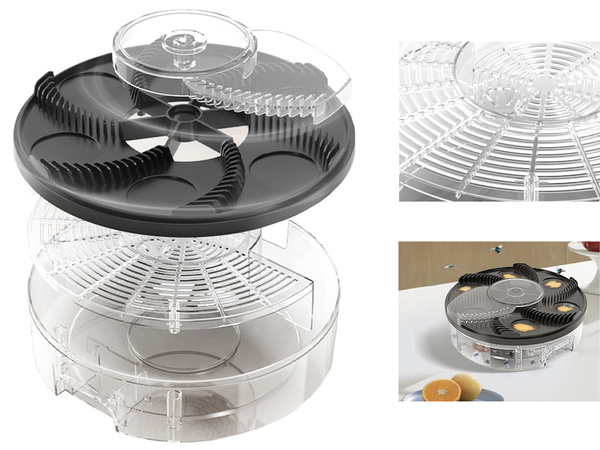 Fly trap flies electric rotating paw insect catcher cockroaches