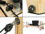 PILATES EXERCISE BED REFORMER FITNESS TRAINING DEVICE