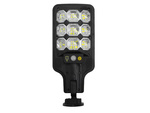 Farola solar led de exterior con sensor de movimiento y crepuscular + mando a distancia