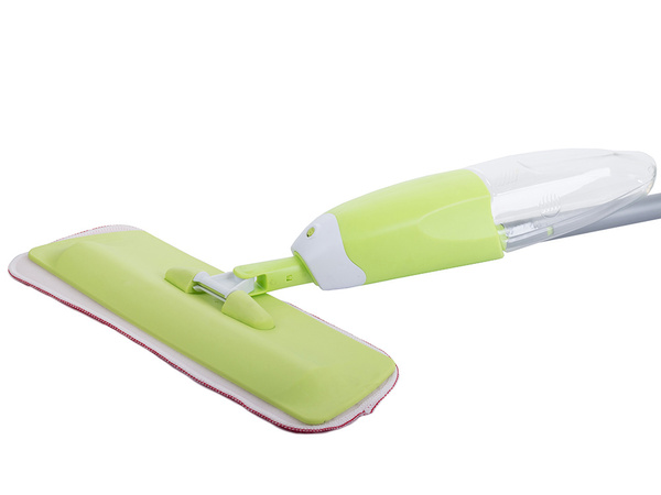 Mop plat cu spălător rotativ solid spray