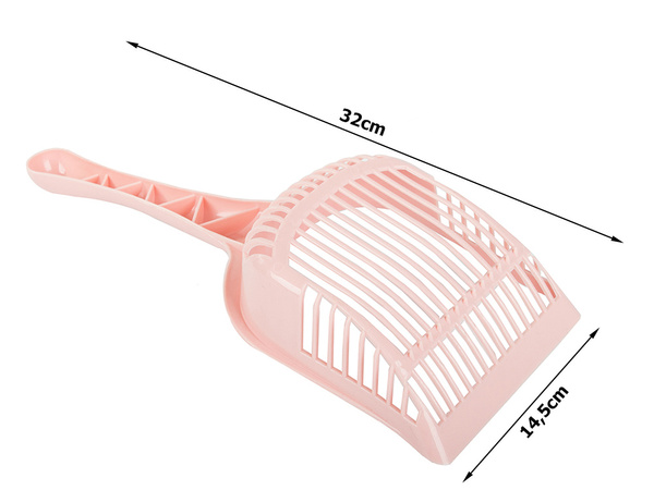 Lopatka na kočičí stelivo velká lopatka