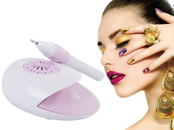 Nail art kit nail dryer milling cutter 5 cutters
