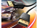 Dp 1.4 video audio displejový kabel 8k 4k 2k 2m
