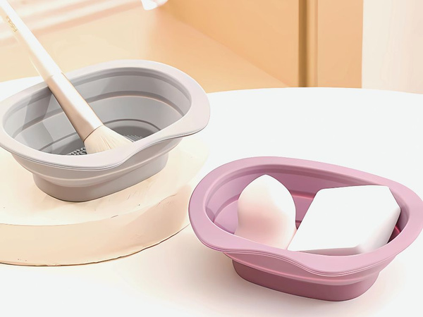 Čistiaca miska na čistenie štetcov na make-up silikónová podložka