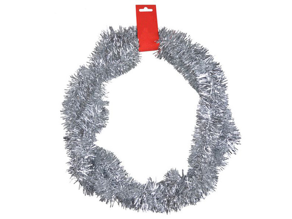 Vianočná reťaz christmas chandler 2 m strieborná reťaz