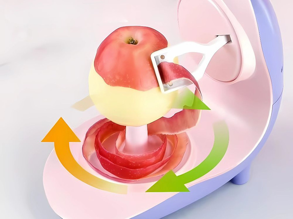 Pelador eléctrico de manzanas y patatas, pelador automático de frutas