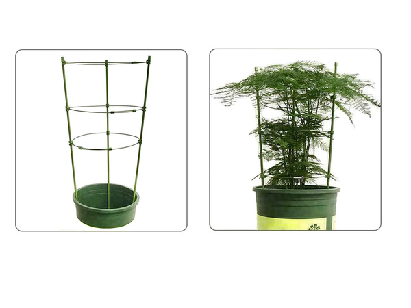 Anneau à fleurs support de plantes échelle ronde et stable