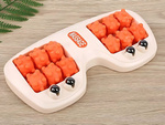 Masaj pentru picioare roller plastic 2x3 bile de masaj cu bile metalice