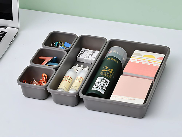 Organiseerija komplekt 8tk trinket kandikud plastist sahtli kastid