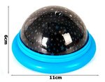 Proyector de estrellas luz nocturna cielo redondo led