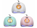 Uv led lámpara de uñas para geles híbridos 268w 57 diodo potente dual led