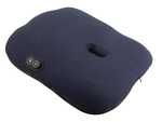 Heated seat cushion with vibration massage for armchairs and chairs